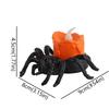 Crawly Spider Pumpkin LED Light Scary Spider Night Light  Holiday Party