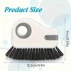 2-In-1 Window Crevice Cleaning Tool, Household Cleaning Tool Wipe, Window Groove Blind Spot Brush