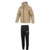Comfortable Fashion Hoodie With Drawstring Fleece Mid-Rise Long Pants Casual Sports Suit Men Sweatsuit 672418+682724