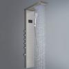 Grifo de Ducha de Lluvia con Pantalla Digital para Baño SPA Masajeador Jets Panel de Ducha Negro con Alcachofa Manual Bidet Aspersor Grifo