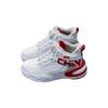 Anta Kids Versatile Fashion Casual High-Top Sneakers Kids Sneakers White Red 312348003-1