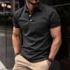 Short-sleeve polo shirt, stylish and comfortable, perfect for casual daily wear.