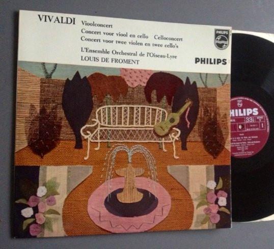 

LP Record ANTONIO VIVALDI / ENSEMBLE ORCHESTR - Violin Concerto, Concerto for Violi 640300AL Philips Netherland Classical Used