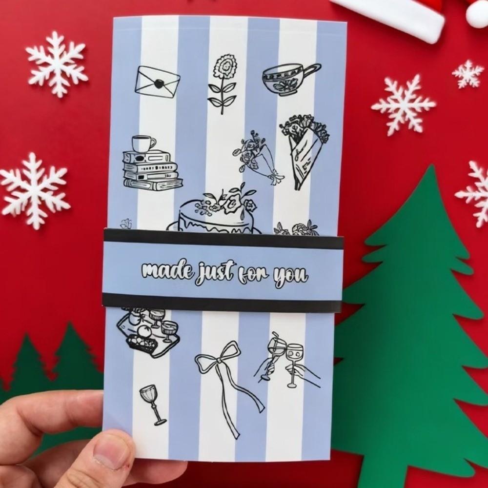 Handmade Waterfall Gift Card DIY Message Gift Card DIY Gift Card  Holiday Celebration