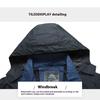 Damen Herren Outdoor Sport Kapuzenjacke Winddicht Wasserdicht Regenmantel Jacke Einlagig Dünn Angeljacke Outdoor Bergbekleidung