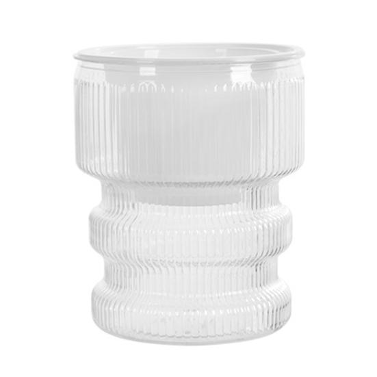 

Self Watering Flowerpot with Transparent Bottle and Water Level Indicator for Indoor Plants Self-Absorbing Planter with Double-Layer Ventilation S