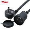 TOWE 10A To 16A Power Extension Cord Adapter