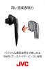 JVC TV Earphones with Volume Black HP-F207L-B Controller,