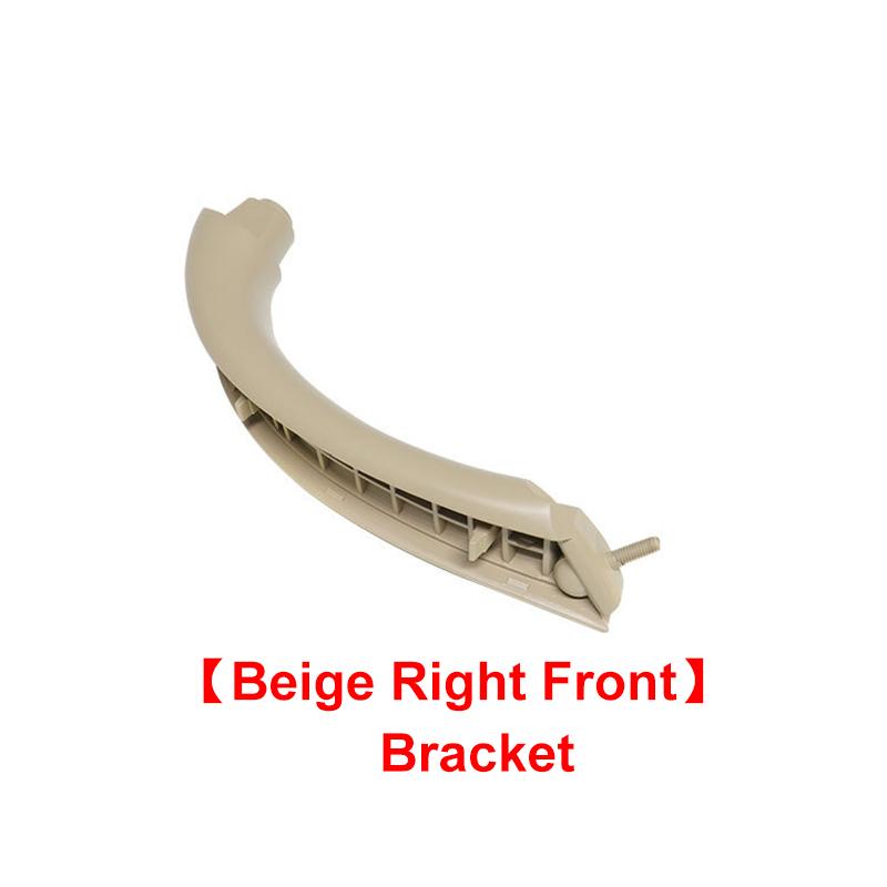 Car Inner Handle Interior Door Panel Pull Trim Cover Beige Black Left Right For BMW X5 E53 1999-2006 Car Accessories