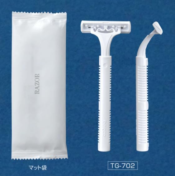 Disposable Commercial Razor Shaving Hotel RAZOR (RA Double-Blade) T-Shaped Razor, Shaver, Razor, 2-Blade, Amenity, (300)