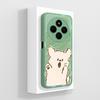 Per Custodia Telefono POCO C75 Carino Cuore Gatto Morbido Silicone Liquido Cover Posteriore Per Xiaomi Poco C 75 Protezione Completa Anti Caduta Funda Capa