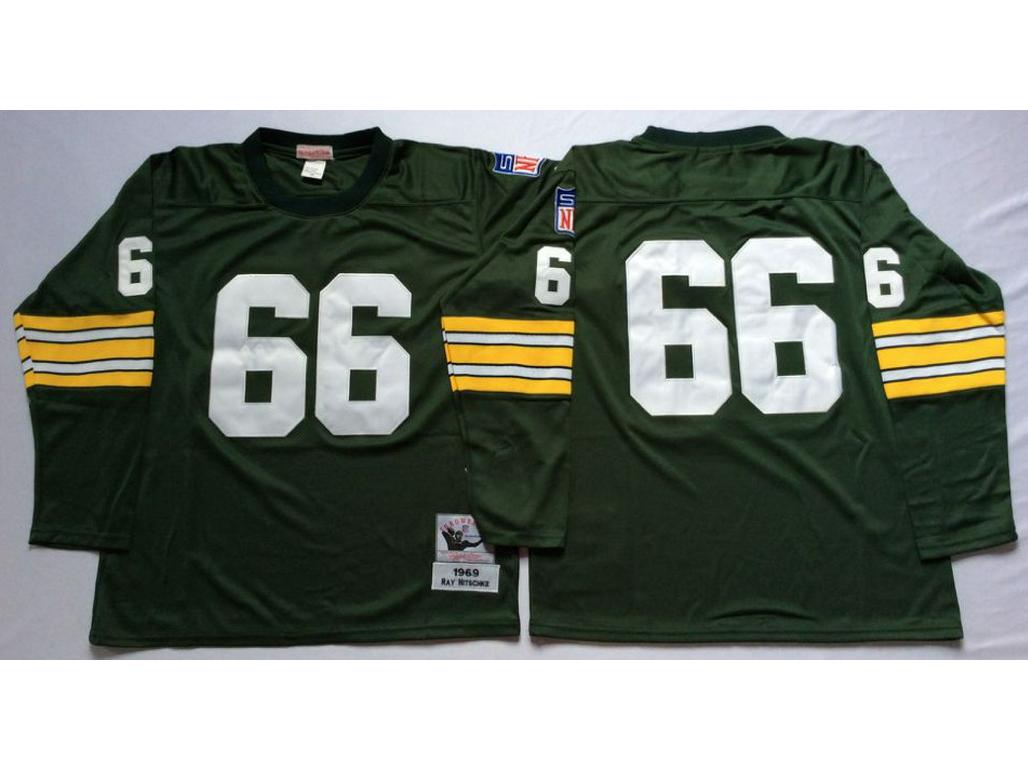 

Винтажный джерси Зала славы Green Bay Packers #92, #5, #15, #66 XXL