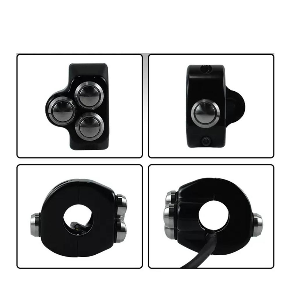Motorcycle Handle switch-KG-072 Four-function Black