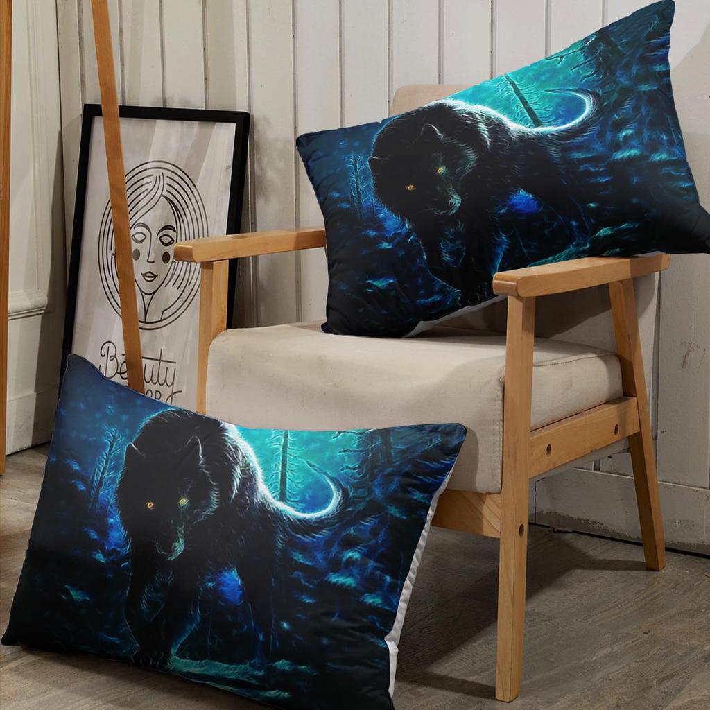 Waldtiermuster Matratze Dreiteiliges Digitaldruck Matratze Bettwäscheset Erwachsene Kinder