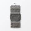 MUJI Polyester Hanging Case with Detachable Medium 12 x 18 x Product 84769726 Pouch, Gray, Approx. 4.5 cm, Code