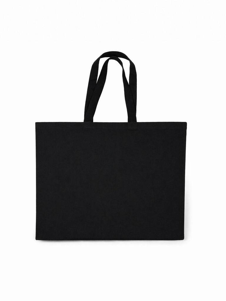 Unisex Dark Style Large Canvas Tote Bag