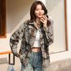 Women's Spot Medium and Long Plaid Shirt Spring and Autumn Korean Version Loose and Thin Versatile Women's Shirt Women's Wholesale Long Sleeves
