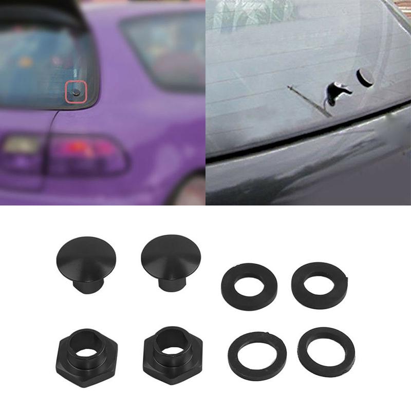 Rear Window Glass Strut Hardware Kit Replacement Fit for Honda Civic 3Dr Hatchback 1992-1995 for Honda CRV 1997-2001 Durable Aluminum Repair Set