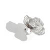 Flower Adjustable Rings Opening Rings Flower Finger Open Rings Alloy Texture Suitable for Various Occasion Wear
