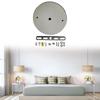 Canopy Kit Chandelier Ceiling Plate with Mounting Hardware Retro Style for Pendant Lamp Iron