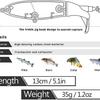 14cm Topwater Fishing Lure Whopper Popper Artificial Bait Hard Plopper Soft Rotating Tail Fishing Tackle Fishing Bait