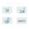Baby High Chair Foldable Adjustable Infant Feeding Chair Portable Reclining Kids Dining Chair For Home