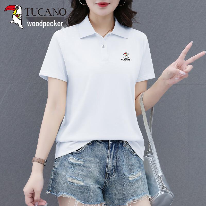 Women s Summer Polo Short Sleeve T-Shirt XL