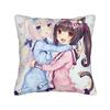Pillow Cover NEKOPARA  Graphic Cushion Cover  Cute Funny Pillow Case For Sofa Home Decorative Pillowcases