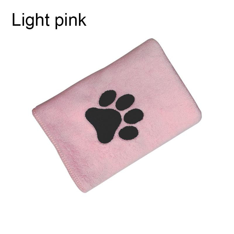35*75cm/50*100cm Microfiber Pet Bath Towel Embroidered Super Soft Absorbent Cat For Dogs Blanket Grooming Supplies