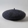 Women's Cross-Border Wool Beret: Autumn/Winter Korean-Style, British Retro Octagonal Painter Hat for Large Head Circumference