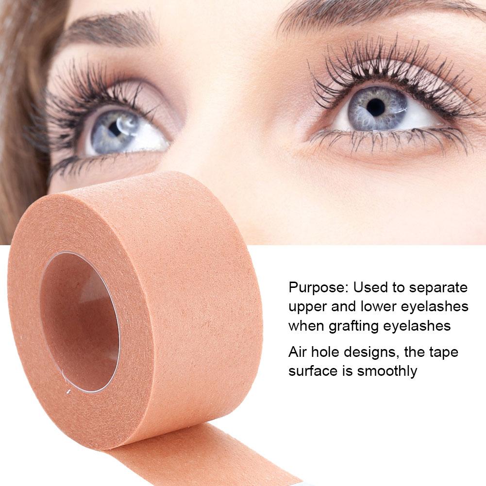 5pcs Eyelash Extension Tape Non Woven Fabric Grafting Eyelash Tape Eyelash Extension Tools(1.25cm )