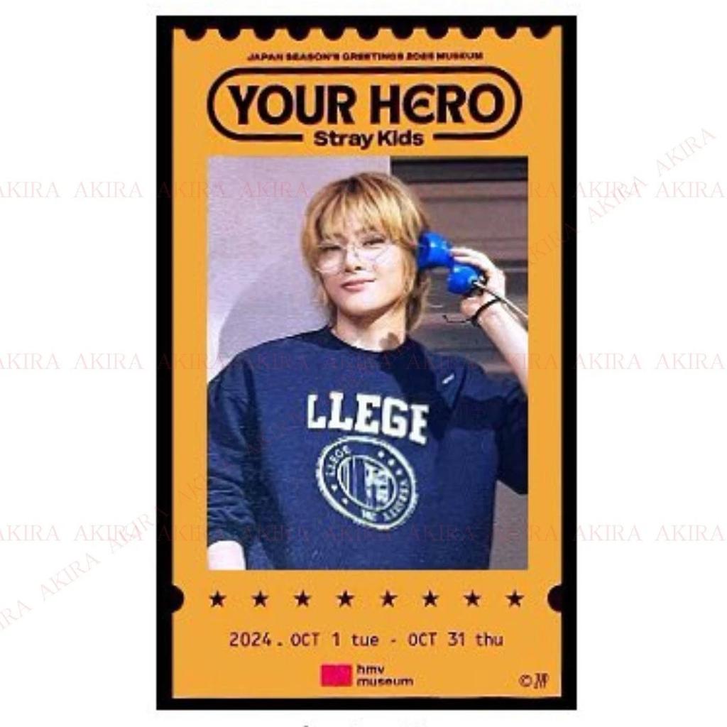 Stray Kids YOUR HERO JAPAN SEASON’S GREETINGS 2025 MUSEUM MD Photo Card