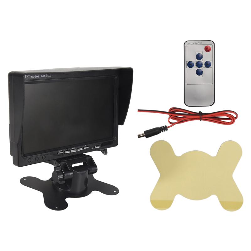 Precise 12V-24V 7 Inch TFT LCD Color HD Monitor For Car Truck CCTV Reverse Rear View Backup Camera