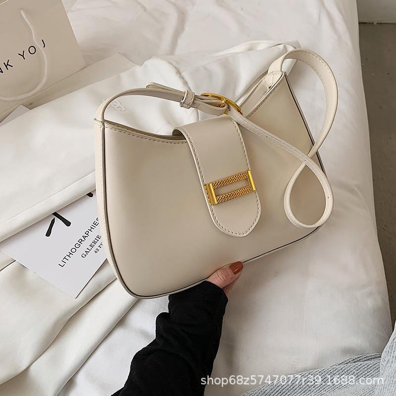 Bag Women's 2025 New Niche Design High-end Texture Fashion Winter Baguette Bag Large Capacity One-shoulder Underarm Bag