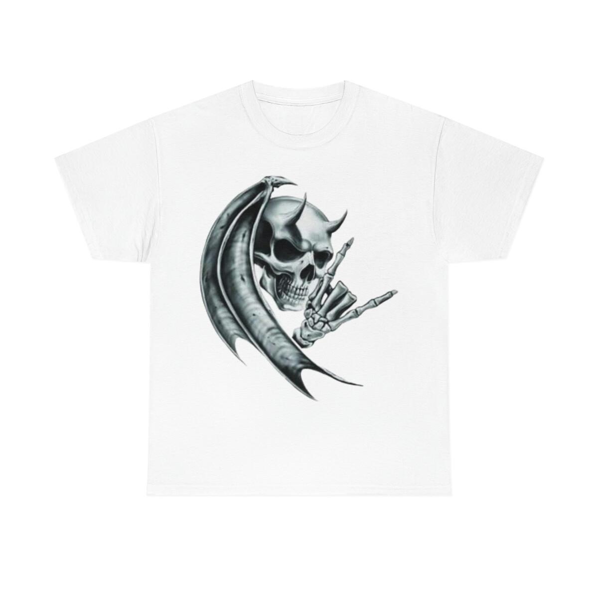 Unisex Heavy Cotton Tee skull S