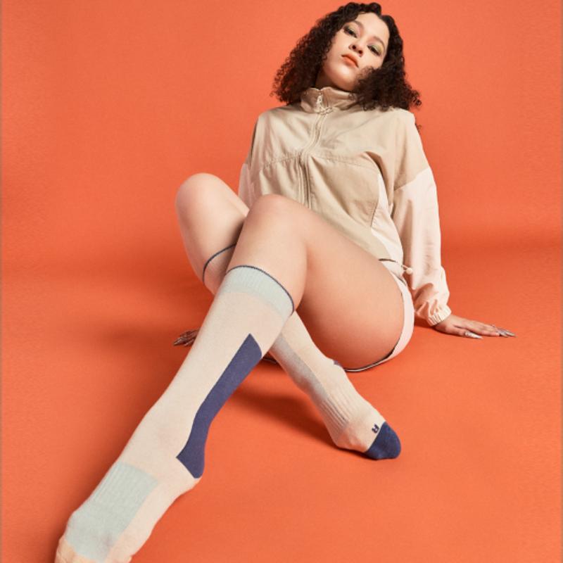 SoxOverWhatever SOXOW IFC South Gate Coconut Cream [S/M] Crew