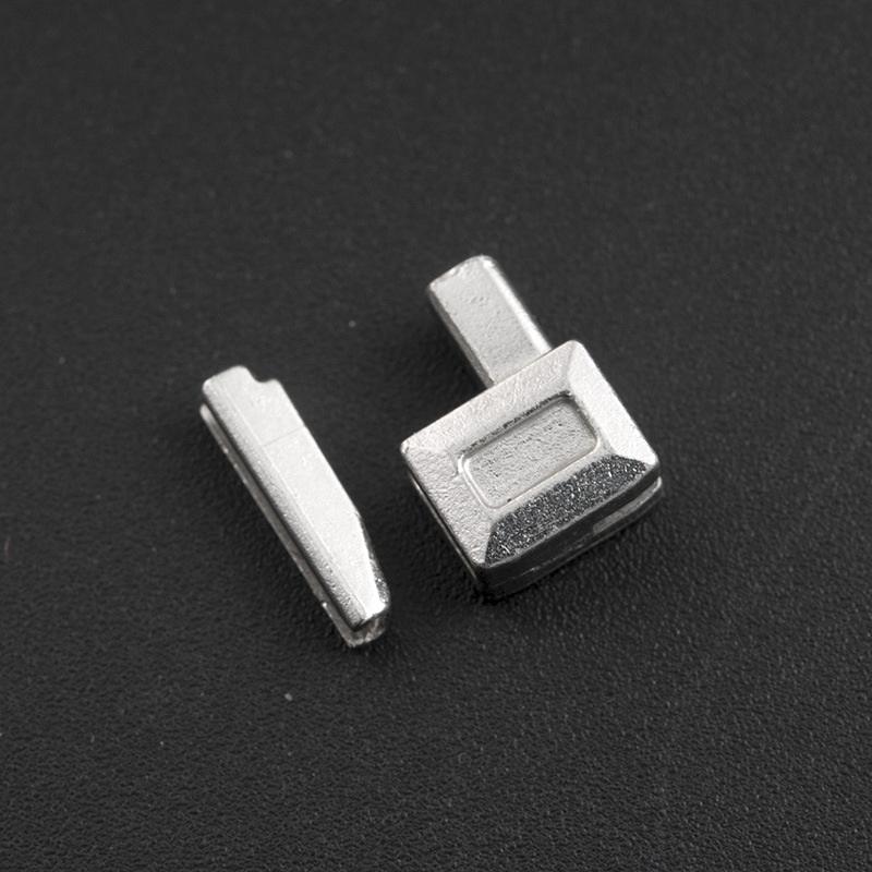 Reißverschluss Reparaturset Metall 10 Stück Set Stopper Offenes Ende Bodenbefestigungswerkzeug Zum Nähen Schneidern Kleidung Taschen Jeans Zubehör