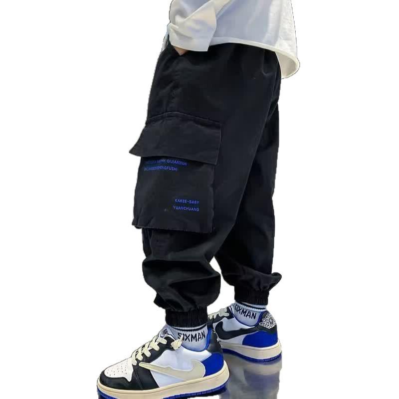 2025 Boys' Trendy Cargo Pants - Stylish Spring & Autumn Fashion