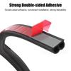 Rubber Seals Sticker Sound Insulation Sealing Interior Accessories Weatherstrip Car Door Seal Strips 5M B Shape