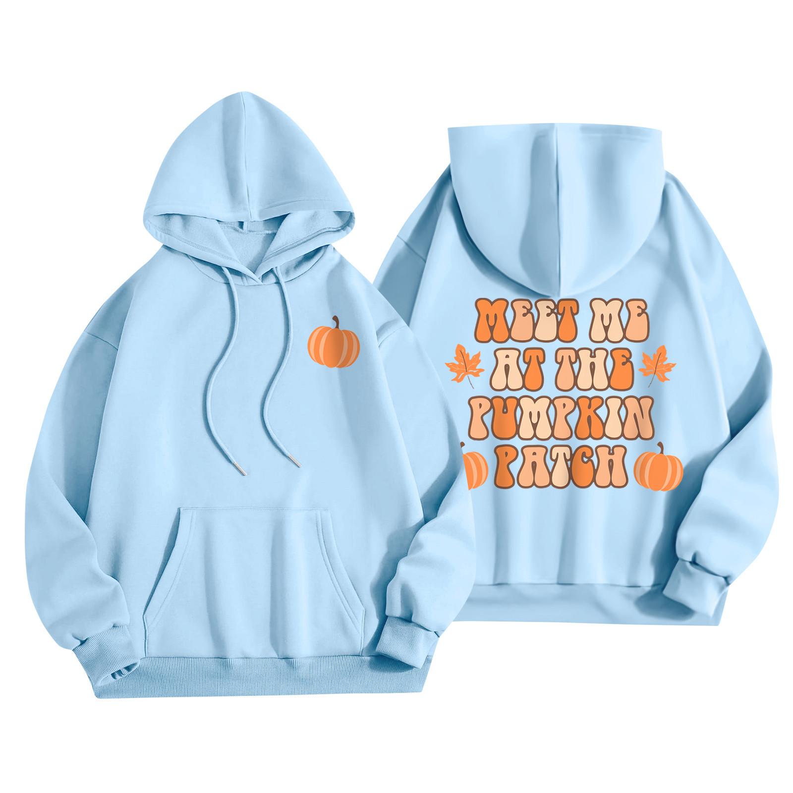 

Женская мода, женский легкий пуловер с длинными рукавами и карманами, толстовка с капюшоном в стиле консервативного стиля XXL синий