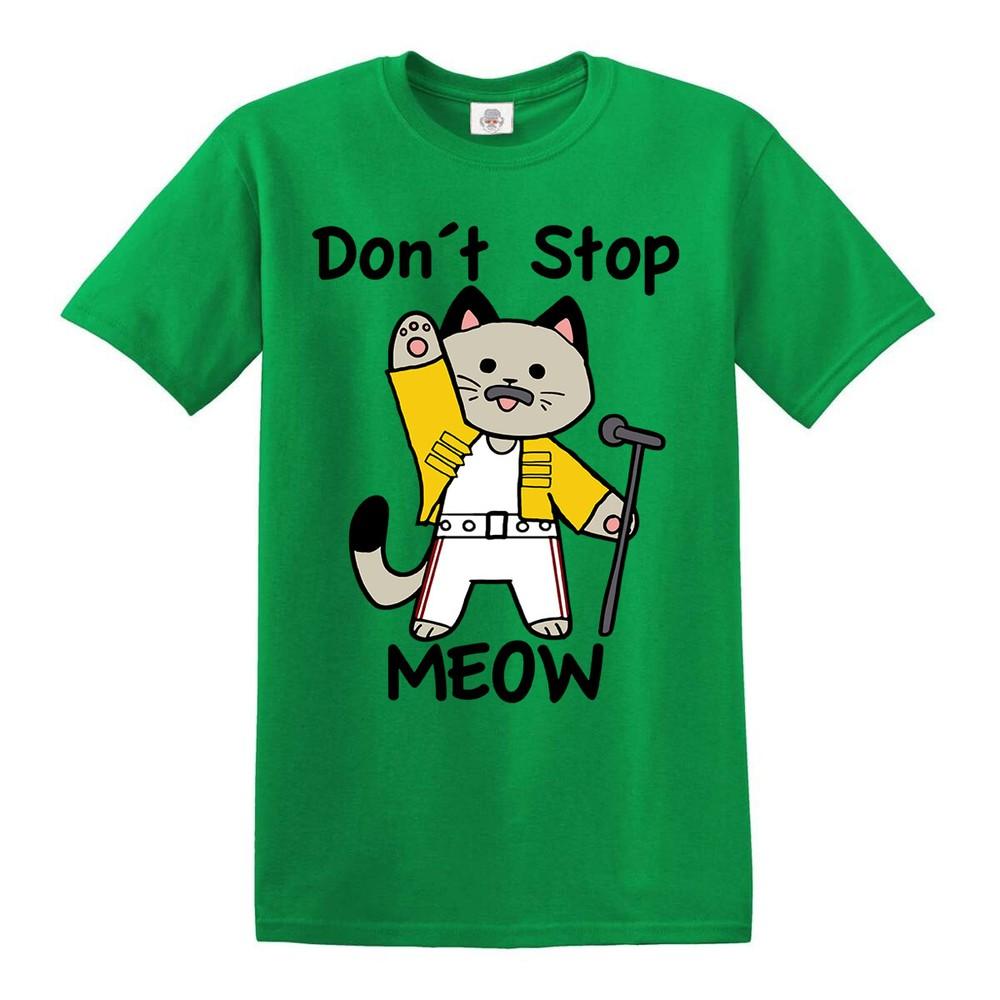 Funny Dont Stop Meow Tshirt Cat Kitten Funny Party Cats Tshirt Top Tee