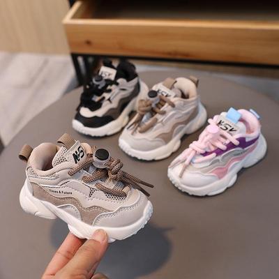 Breathable Mesh Sports Shoes for Boys and Girls, 0-3 Years Old Toddlers