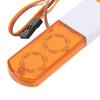 Nine Flashing Modes Alarming Light 115mm Light Bar Lamp Durable RC Alarming Light  RC Car
