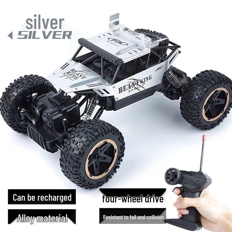 

Очень большой сплавной полноприводный внедорожный автомобиль для лазания и дрифта с дистанционным управлением. 2 Body Batteries