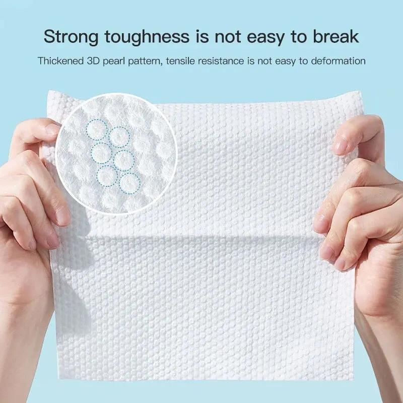 100 pcs disposable facial cleansing towel travel towel compressed facial wipe accessories mini cotton face convenient towel
