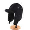 Korean Version of Down Cotton Hat Men's Winter Cycling Thickened Warm Ear Protection Light Duck Tongue Pilot Hat Women's Tide