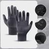 Winddichte & Wasserdichte Radhandschuhe, Dünnes Fleece, Lange Finger, 2 Farben, Anpassbares Logo