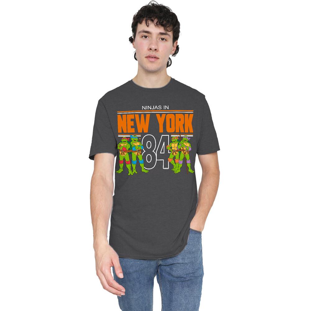 Tmnt Tmnt Nyc T-Shirt S-3XL Charcoal XL