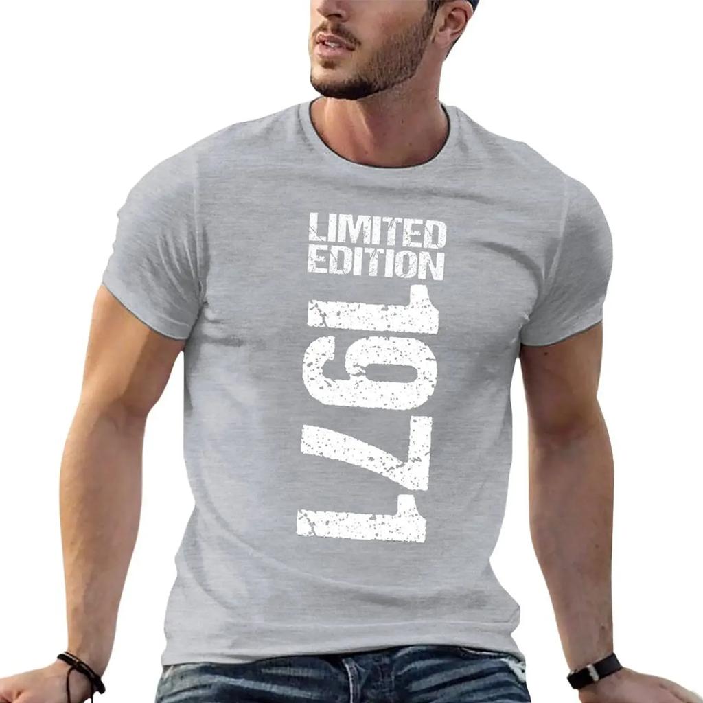 Round Neck Sports Humor Graphic Tees Classic Aactivity Competition Limited Edition 1971 Classic T-shirt Eur Size