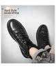 2023 Chelsea Martin Men's Warm Velvet High Top Casual British Leather Boots